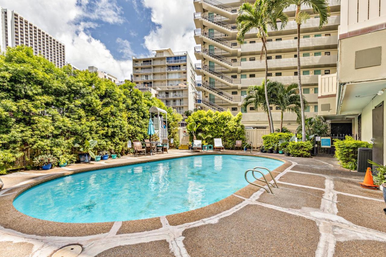 Inviting Waikiki Grand Hotel Room One Block To Beach! Honolulu Exteriér fotografie